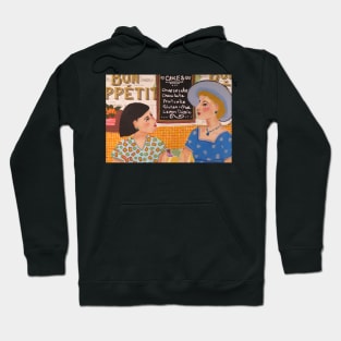 bon appetit ladies Hoodie